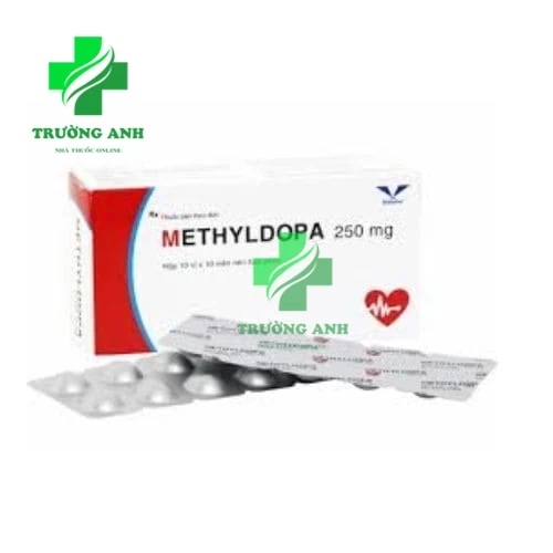 Methyldopa 250mg Bidiphar - Thuốc điều trị cao huyết áp